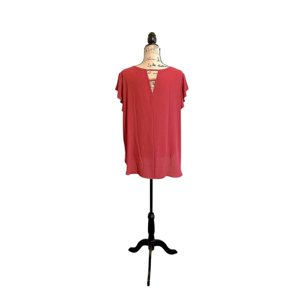 LOFT Flutter Sleeve Top - Picture 2 of 2